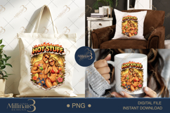 Hot Stuff PNG Sexy Summer Couple Design, Tropical Beach Part Product Image 6
