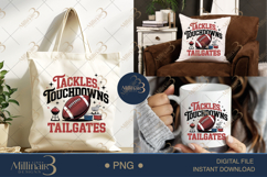 Tackles Touchdowns Tailgates PNG | Game Day Football Clipart Product Image 6