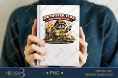 Dumpster Fire Response Team PNG, Funny Raccoon Sublimation D Product Image 6
