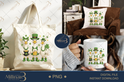 Lucky Duck St Patricks Day PNG, Cute Irish Duck Clipart Product Image 6