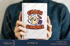 Chaos Summoner PNG, Funny Chaos Quote Design, Sarcastic Subl Product Image 6
