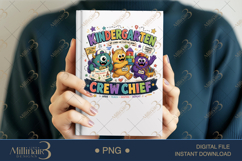 Kindergarten Crew Chief PNG, Funny Teacher Design for Kinder Product Image 6