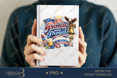 One Nation Under God PNG, Patriotic Christian Sublimation De Product Image 6