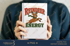My Students Have Reindeer Energy PNG, Funny Teacher Christma Product Image 6