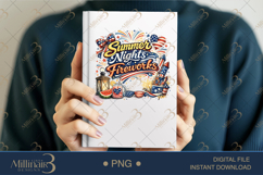 Summer Nights and Fireworks PNG, Patriotic Summer Sublimatio Product Image 6