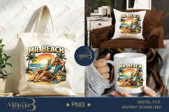 Romantic Summer Love Couple Bundle 20 PNG Beach Designs Product Image 7