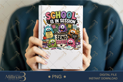 School Is In Session Send Coffee PNG, Funny Teacher Back to Product Image 6