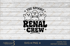 The Spooky Renal Crew SVG PNG, Funny Renal Nurse Halloween Product Image 6