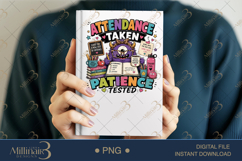 Attendance Taken Patience Tested PNG, Funny Teacher Monster Product Image 6