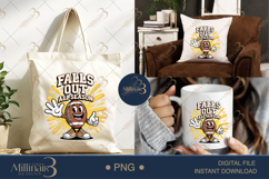 Fun Fall Football PNG | Falls Out All Season Design | Game D Product Image 6