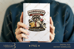 Professional Shenanigan Specialist PNG, Funny Raccoon Sublim Product Image 6