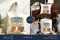 Farm Fresh and Fabulous PNG | Rustic Country Sublimation Cli Product Image 6