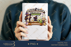 Spooky Season Classroom Manager PNG, Cute Halloween Teacher Product Image 6