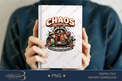 Chaos Raccoon Club PNG, Funny Raccoon Sublimation Design, Ce Product Image 6