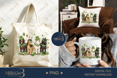 St Patricks Day Horse PNG, Lucky Shamrock Horses Clipart, Cu Product Image 6