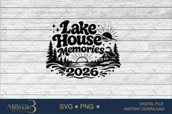Lake House Memories 2026 SVG PNG, Matching Family Vacation S Product Image 6