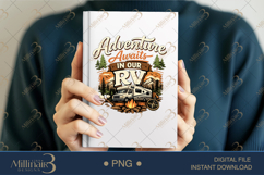 Adventure Awaits in Our RV PNG, Camping Sublimation Design, Product Image 6