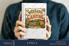 Weekend Forecast Camping PNG, Retro Camping Sublimation Desi Product Image 6