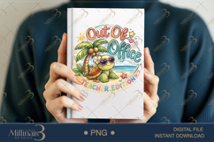 Out Of Office Teacher Edition PNG Funny Teacher Summer Clipa Product Image 6
