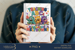 Teaching ABCs and Managing Meltdowns PNG, Funny Preschool Te Product Image 6