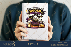 Spooky Book Lover PNG Bundle, 20 Halloween Reading Designs w Product Image 7