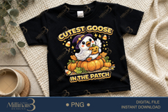 Cute Halloween Goose PNG Bundle,Halloween Goose Designs Product Image 7