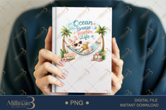 Ocean Breeze Teacher Life PNG Cute Teacher Summer Clipart | Product Image 6