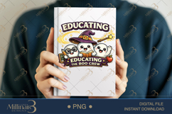 Educating The Boo Crew PNG, Cute Halloween Teacher Design wi Product Image 6