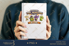 Keeping Tiny Monsters In Line PNG, Funny Halloween Teacher D Product Image 6