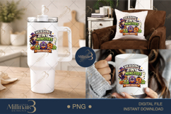 Herding Tiny Monsters Since August PNG, Funny Halloween Teac Product Image 7