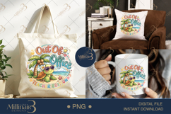 Out Of Office Teacher Edition PNG Funny Teacher Summer Clipa Product Image 7
