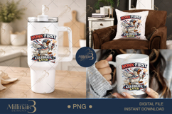 Honk First Celebrate Later PNG, Funny Patriotic Goose Sublim Product Image 7