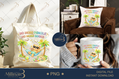 No More Pencils No More Books PNG Funny End of School Clipa Product Image 7