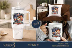 Stars Stripes and Honks PNG, Funny Patriotic Goose Sublimati Product Image 7