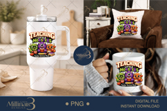 Teaching Little Monsters PNG Teacher Survival Mode Design, C Product Image 7