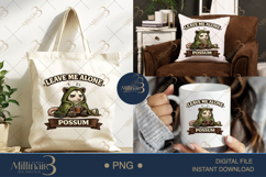 Leave Me Alone Possum PNG, Funny Introvert Possum Sublimatio Product Image 7