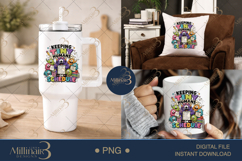 Back to School Little Monster Teacher PNG Bundle, 20 Funny T Product Image 8