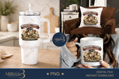 Snacks First Questions Later PNG, Funny Raccoon Sublimation Product Image 7