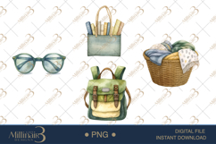 Booklover Springtime Clipart Product Image 1