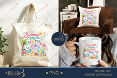Summer Mode Dental Life PNG, Cute Dental Assistant Summer Su Product Image 7