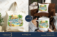 Tropical Teeth Team PNG, Summer Dental Team Sublimation Desi Product Image 7