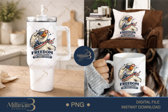 Freedom Looks Good On This Goose PNG, Funny Patriotic Goose Product Image 7