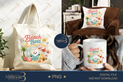 Beach Boss Summer Crew PNG, Cute Dental Assistant Summer Vac Product Image 7