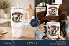 Unsupervised and Thriving PNG, Funny Raccoon Digital Design, Product Image 7