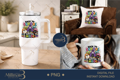 Back to School Survival Mode PNG, Funny Teacher Monster Desi Product Image 7