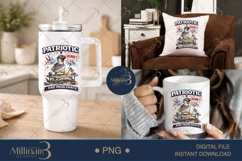 Patriotic and Problematic PNG, Funny Goose Fourth of July Product Image 7