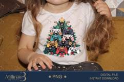 Funny Kids Christmas Bundle Clipart PNG Product Image 9