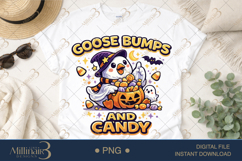 Cute Halloween Goose PNG Bundle,Halloween Goose Designs Product Image 9
