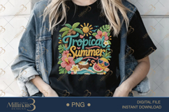 Coastal Crochet Summer Bundle PNG,Beach Sublimation Desi Product Image 9