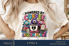 Back to School Little Monster Teacher PNG Bundle, 20 Funny T Product Image 10